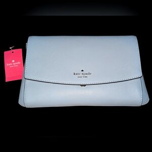 Kate Spade crossbody in Ocean Fog color